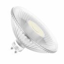 LED Leuchtmittel Glas Reflektor QPAR111 4W GU10 350lm warmweiß 2700K flood 24°