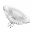 LED Leuchtmittel Glas Reflektor QPAR111 4W GU10 350lm warmweiß 2700K flood 24°