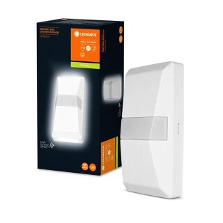 Ledvance LED Außenwandleuchte Endura Pro Weiß IP55 10W 1000lm Neutralweiß 4000K Up & Down mit Sensor