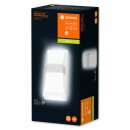 Ledvance LED Außenwandleuchte Endura Pro Weiß IP55 10W 1000lm Neutralweiß 4000K Up & Down mit Sensor