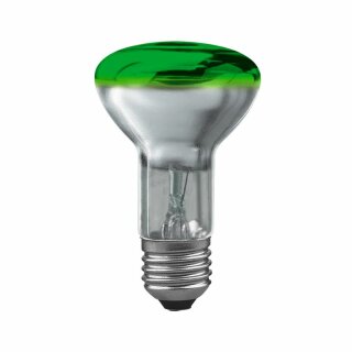 Radium Reflektor Glühbirne R63 60W E27 Grün Glühlampe farbig dimmbar