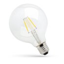 Spectrum LED Filament Leuchtmittel G95 Globe 4W E27 klar...
