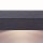Brilliant LED Deckenleuchte Aufbaupanel Xception schwarz 35cm 36W 4500lm warmweiß 3000K EasyDim Schalter dimmbar