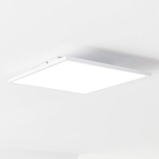 Brilliant LED Deckenleuchte Aufbaupanel Ceres Weiß 35cm 20W 2000lm warmweiß 3000K EasyDim Schalter dimmbar