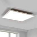 Brilliant LED Deckenleuchte Aufbaupanel Ceres Weiß 35cm 20W 2000lm warmweiß 3000K EasyDim Schalter dimmbar