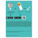 Ledvance LED Filament Smart+ Globe G125 6W = 48W E27 Rauchglas 600lm warmweiß 2700K Dimmbar App Google Alexa Bluetooth