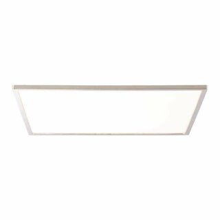 Brilliant LED Deckenleuchte Aufbaupanel 45x45cm Ceres Eisen 30W 3000lm warmweiß 3000K EasyDim Schalter dimmbar