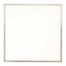 Brilliant LED Deckenleuchte Aufbaupanel 45x45cm Ceres Eisen 30W 3000lm warmweiß 3000K EasyDim Schalter dimmbar