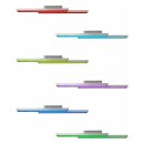 Brilliant Smart LED Deckenleuchte Sword Eisen 2 x 14W 2400lm RGBW 2700-6200K Dimmbar WiZ-App Google Alexa