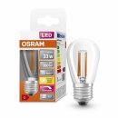 Osram LED Filament Leuchtmittel Mini Edison ST45 4,8W =...