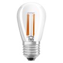 Osram LED Filament Leuchtmittel Mini Edison ST45 4,8W = 33W E27 klar 360lm extra warmweiß 2200K DIMMBAR