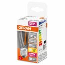 Osram LED Filament Leuchtmittel Mini Edison ST45 4,8W = 33W E27 klar 360lm extra warmweiß 2200K DIMMBAR