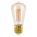 Eglo LED Filament Leuchtmittel Edison ST48 4W = 26W E27...