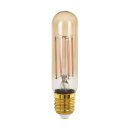 Eglo LED Filament Leuchtmittel Röhre T32 4W = 28W E27 Gold 300lm extra warmweiß 1700K DIMMBAR