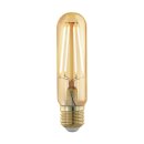 Eglo LED Filament Leuchtmittel Röhre T32 4W = 30W E27 Gold 320lm extra warmweiß 1700K DIMMBAR