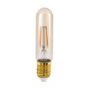 Eglo LED Filament Leuchtmittel Röhre T32 4W = 26W E27 Gold 270lm extra warmweiß 2200K