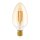 Eglo LED Filament Leuchtmittel Vintage B80 4,5W = 40W E27 Gold 470lm extra warmweiß 2200K DIMMBAR