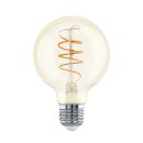 Eglo LED Spiral Filament Leuchtmittel Globe G80 4W = 26W...