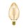 Eglo LED Filament Leuchtmittel Vintage B80 4W = 35W E27 Gold 380lm extra warmweiß 2200K