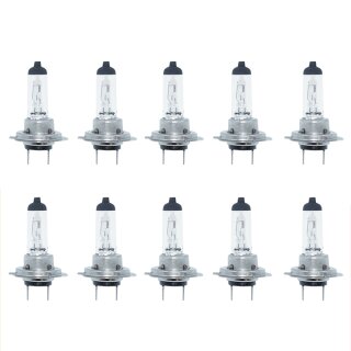 10 x H7 12V PX26D 55W Scheinwerferlampe