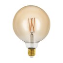 Eglo LED Filament Leuchmittel Globe G125 4W = 28W E27...