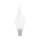Eglo LED Filament Windstoß Kerze 4W = 40W E14 opal 470lm Warmweiß 2700K