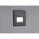 Paulmann LED Wandeinbauleuchte Edge Quadro Set 80x5mm Schwarz matt 1,2W 50lm Warmweiß 2700K