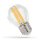 Spectrum LED Filament Leuchtmittel Tropfenform Kugel 4W E27 klar 340lm extra warmweiß 1800K