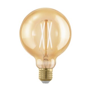 Eglo LED Filament Leuchtmittel Globe G95 4W = 30W E27 Gold 320lm extra warmweiß 1700K DIMMBAR