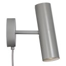 Nordlux Wandleuchte MIB Grau max. 8W GU10 ohne Leuchtmittel mit Schalter schwenkbar