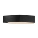 Nordlux LED Außenleuchte Wandleuchte Piana Schwarz IP54 7,2W 410lm warmweiß 2700K