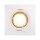 3 x Nordlux LED Smart Einbauleuchte Carina Weiß eckig 3 x 4W GU10 345lm 2200-6500K Dimmbar App Google Alexa Bluetooth
