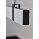 Nordlux LED Pendelleuchte Lilt Stahl gebürstet 28W 2200lm warmweiß 2700K 3-Stufen-Dimmbar