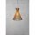 Nordlux Pendelleuchte Groa Holz Braun Ø34cm max. 60W E27 ohne Leuchtmittel kürzbar