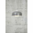 Nordlux Pendelleuchte Miry Grau/Weiß rund Ø50cm max. 40W E27 ohne Leuchtmittel kürzbar