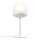 Nordlux Tischleuchte Magia Weiß max. 15W E27 ohne Leuchtmittel mit Schalter