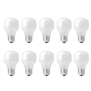 10 x T60 Glühbirne 60W E27 Opal Soft White Glühlampe Glühbirnen Glühlampen 60 Watt