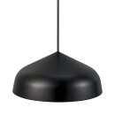 Nordlux LED Pendelleuchte Fura Schwarz Ø25cm 12W 1200lm 2200K/2700K kürzbar Dim-to-Warm