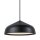 Nordlux LED Pendelleuchte Fura Schwarz Ø25cm 12W 1200lm 2200K/2700K kürzbar Dim-to-Warm