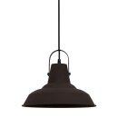 Nordlux Pendelleuchte Andy Rost Braun Ø30cm max. 40W E27 ohne Leuchtmittel kürzbar