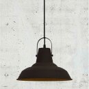 Nordlux Pendelleuchte Andy Rost Braun Ø30cm max. 40W E27 ohne Leuchtmittel kürzbar