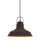 Nordlux Pendelleuchte Andy Rost Braun Ø30cm max. 40W E27 ohne Leuchtmittel kürzbar