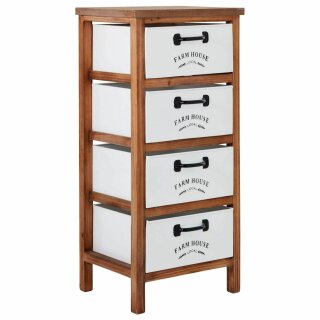 Brilliant Regal Schrank Farmlife Holz Weiß Landhaus Design