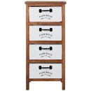 Brilliant Regal Schrank Farmlife Holz Weiß Landhaus Design