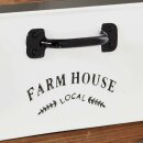 Brilliant Regal Schrank Farmlife Holz Weiß Landhaus Design