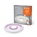 Ledvance LED Smart+ Deckenleuchte Oribs Stea Weiß Ø52,5cm 32W 3350lm RGBW Dimmbar App Google Alexa WiFi