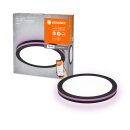 Ledvance LED Smart+ Orbis Circle Schwarz Ø46cm 28W 2700lm RGBW 2700K-6500K Dimmbar App Google Alexa WiFi