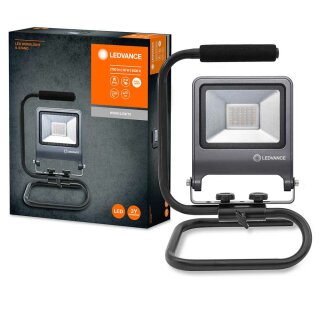 Ledvance LED Fluter Arbeitsleuchte Worklight S-Stand Schwarz 30W 2700lm Neutralweiß 4000K