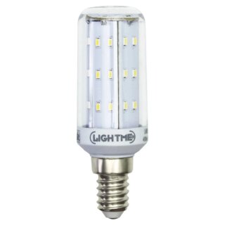 LightMe LED Leuchtmittel Röhre 4,2W = 36W E14 klar 420lm Neutralweiß 4000K 320°