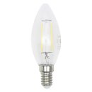 LightMe LED Filament Leuchtmittel Kerze 5W = 40W E14 klar...